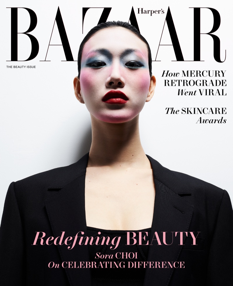 Sora Choi Wows in Magnificence Seems for Harper’s Bazaar